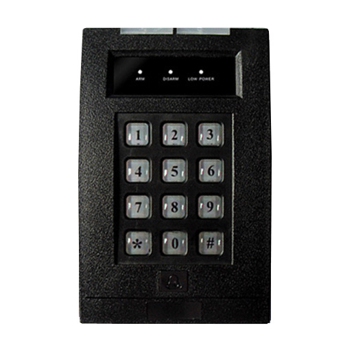 Bezdrátová jednosměrná LED klávesnice s funkcí bezdrátového zvonku pro GSM alarm