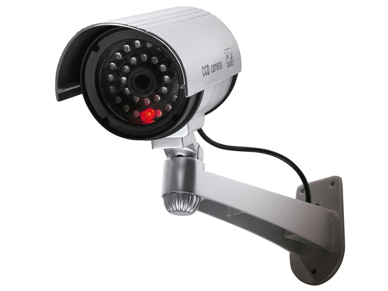 Atrapa bezpečnostní kamery - venkovní s IR přisvícením Model: Z31833