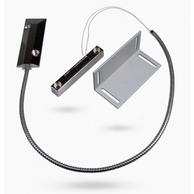 Masivní drátový magnetický kontakt na kovová vrata pro alarm, GSM alarm Model: AS-MC51L