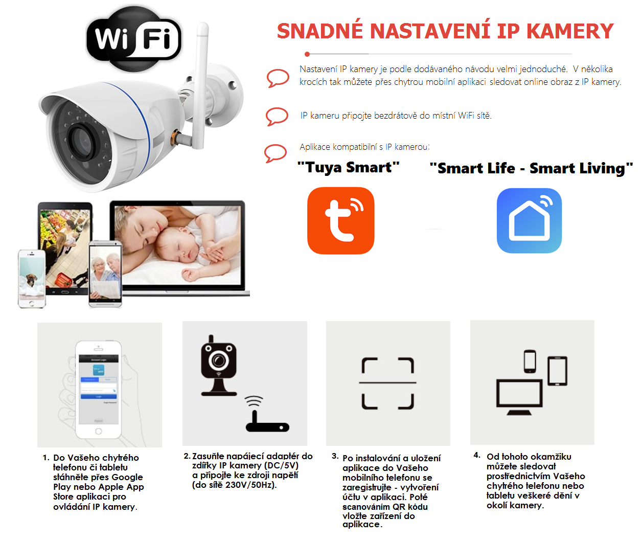 Jak nastavit venkovní kameru?