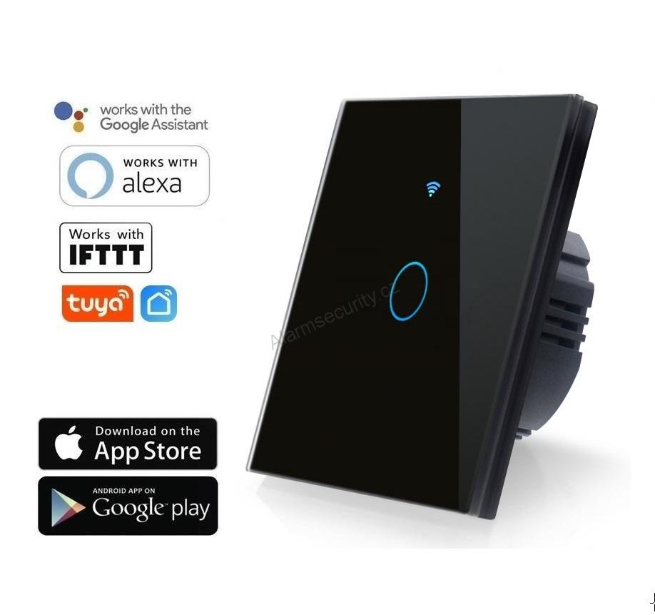 WiFi Smart vypínač světel,jednotlačítkový - TUYA, Android/iOS, IFTTT