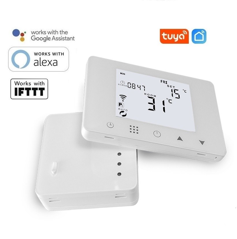 WiFi bezdrátový pokojový termostat se spínací jednotkou pro ovládání kotlů-TUYA