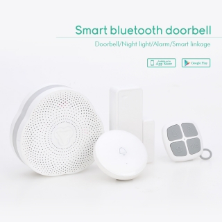 Smart Bluetooth bezdrátový dveřní zvonek / alarm systém / noční světlo