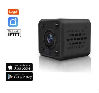 2.0 Mpx WiFi mini IP kamera FULL HD 1080P - TUYA, Android/iOS