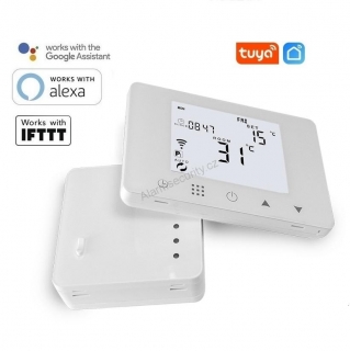 WiFi bezdrátový pokojový termostat se spínací jednotkou pro ovládání kotlů-TUYA
